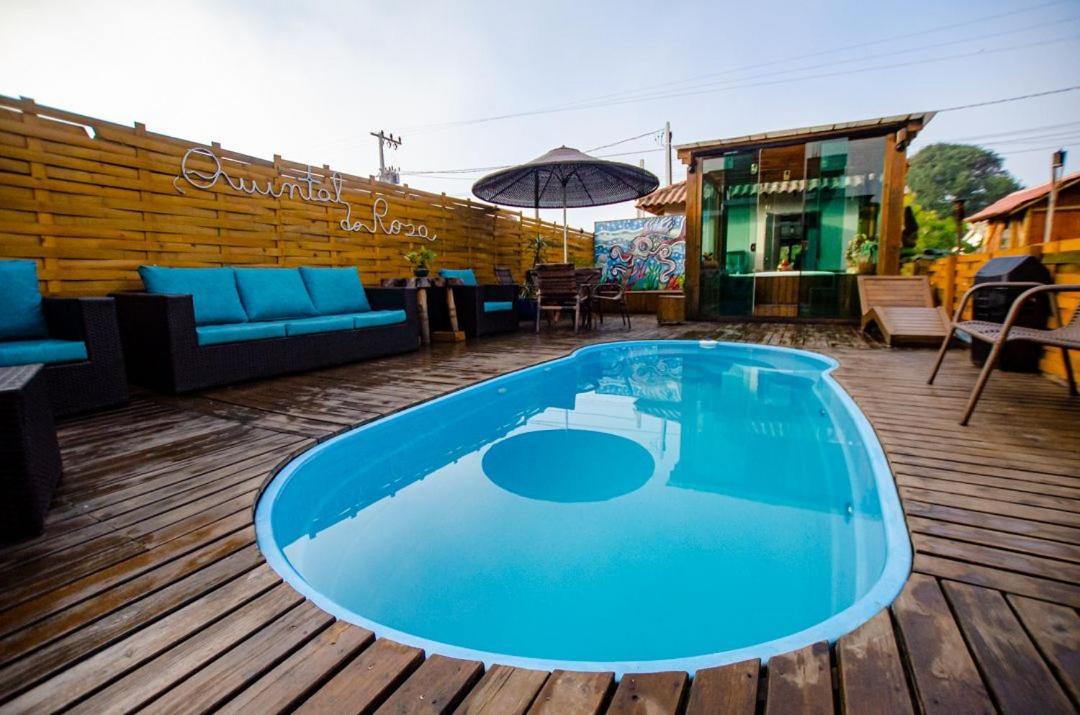 Hostel Quintal Do Rosa Praia do Rosa Ngoại thất bức ảnh